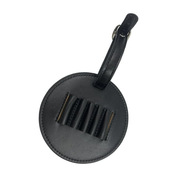 Durable Golf Tees Holder Training Container Case Waterproof Hanging PU Leather Storage Golf Tee Pouch Bag for Golfer Golfing Sports