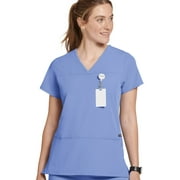 Jockey Women's True Fit Crossover V-Neck Scrub Top