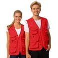 thumbnail image 3 of Men's Outerwear Vest for Daily Wear with 3D Pocket Layout Functional Construction Layering and Versatile Utility, 3 of 3