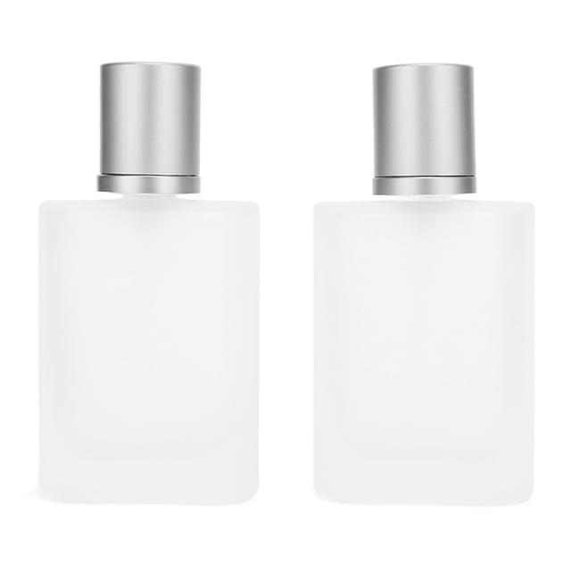 Empty Perfume Bottle, Fine Mist Perfume Spray Bottle Refillable Thick Glass for Cologne