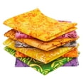 thumbnail image 3 of Soimoi 8 Pc Fat Quarter Bundle-BatikPrint 18"x 22"DIY Patchwork-100% CottonPre-Cut Quilting Fabric Multicolor, 3 of 9