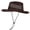Coffee, variant on Jamicy Unisex Beach Sun Hat Mesh Breezer Hat for Men & Women Unisex Solid-Color Lightweight Breathable Sun Protection with Wide Brim
