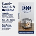 thumbnail image 6 of MidWest Homes for Pets iCrate Folding Dog Crate 24-inch with Divider, Leak-Proof Tray & Secure Latches - Portable, Durable Metal Wire Kennel, 6 of 10