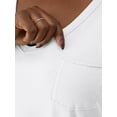 thumbnail image 5 of Hanes Originals Women's Raw Edge V-Neck T-Shirt, 5 of 7