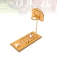 thumbnail image 2 of SENSETH Wooden Desktop Basketball Game for Office/Home, 2 of 6