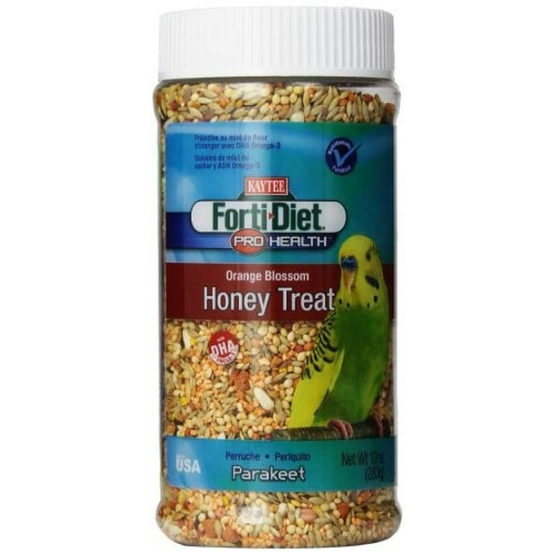 Kaytee FortiDiet Pro Health Orange Blossom Honey Parakeet Bird Treats