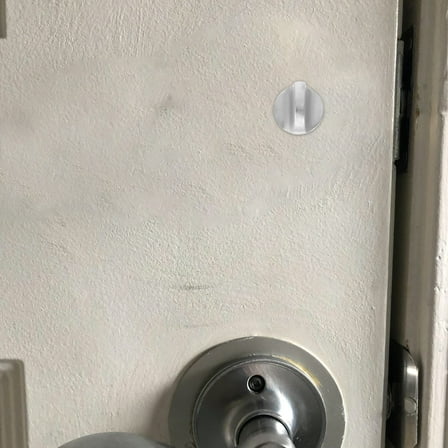 Raindrops Anti-Theft Locking Door Knob Stainless Steel Door Lock Knob For Family Safety Home And Bedroom Security Reliable Door Hardware