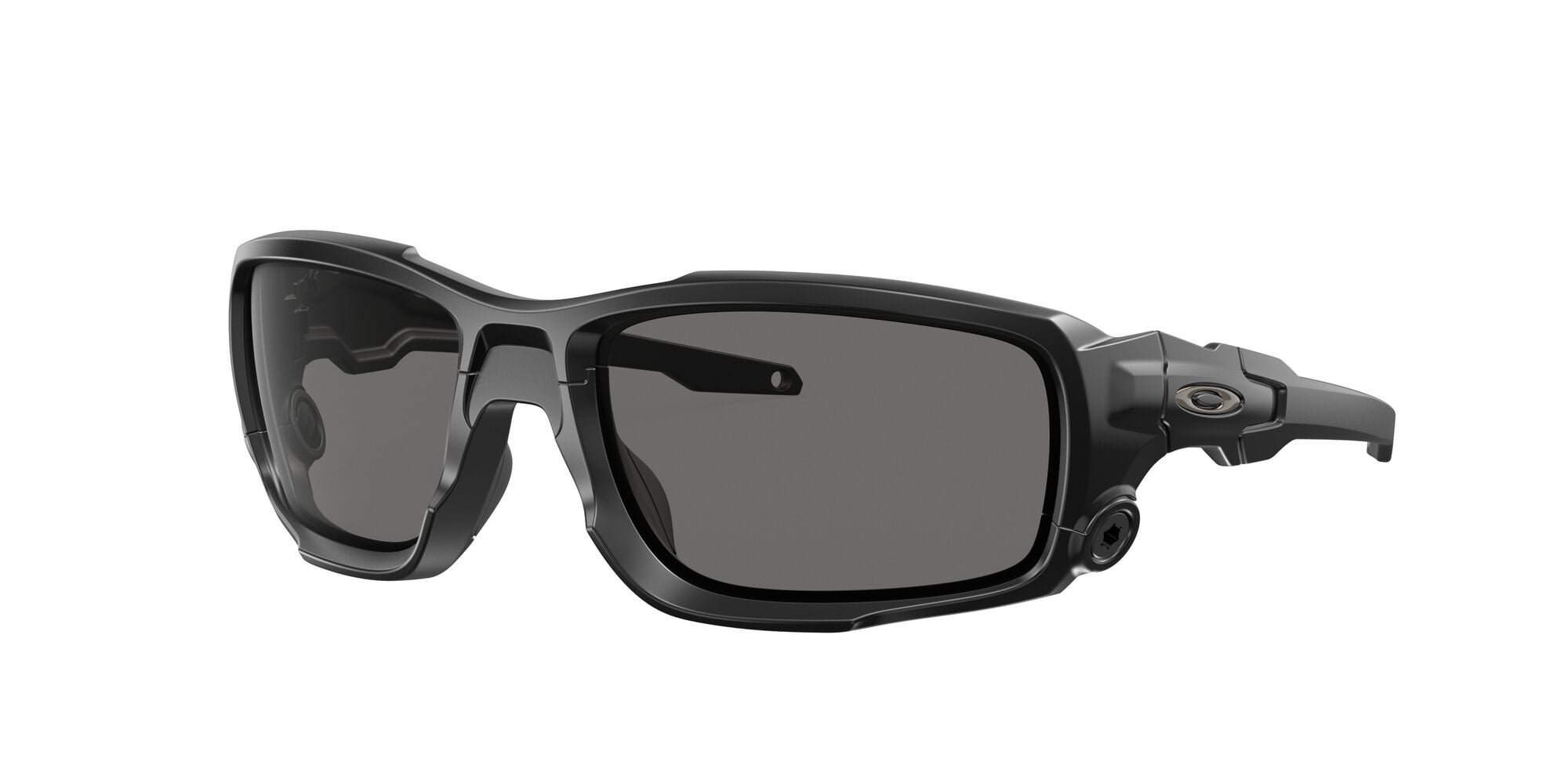 Oakley SI Ballistic Shocktube Prescription Safety Glasses, Size 61, Matte Black/Grey