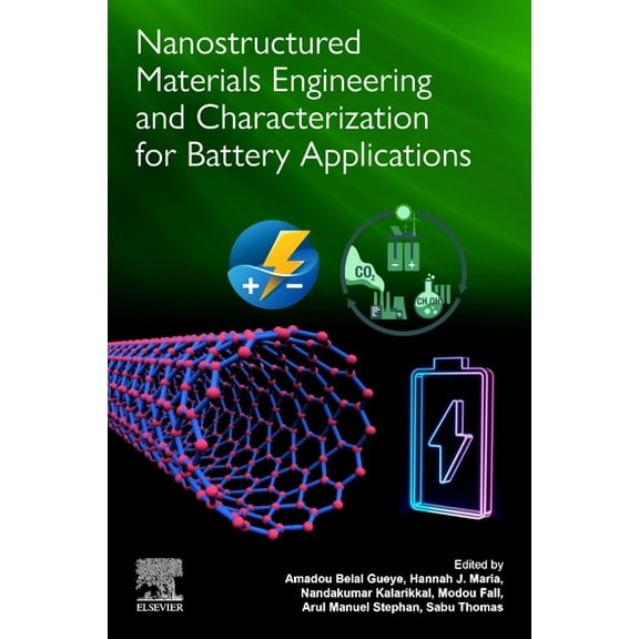 Nanostructured Materials Engineering and Characterization for Battery Applications, (Paperback)