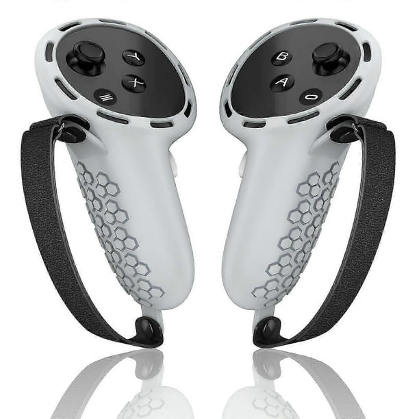 Design Controller Grips Accessories for Quest 3, Silicone Grip Cover VR Touch Controllers Covers Protector