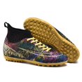 thumbnail image 3 of Botas de fútbol profesionales para hombre, zapatos de fútbol con pinchos largos, transpirables, hasta el tobillo, ultraligeros, envío directo, 3 of 5