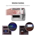 thumbnail image 4 of Portable Mini Money Counter Worldwide Currency Cash Banknote Bill Counting Machine Detector with UV/MG/WM Counterfeit Detection 600 Bills Per Minute LED Display Screen, 4 of 7
