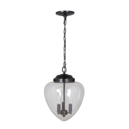 Worth Home Products Hardwired 3 Light Schoolhouse Pendant Worth Home Products Hardwired 3 Light Schoolhouse Pendant
