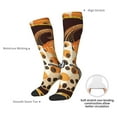 thumbnail image 4 of Yiaed Fall Farmhouse Pumpkins Print Great elasticity Adult Stockings Sports socks for Men and Women, 4 of 6