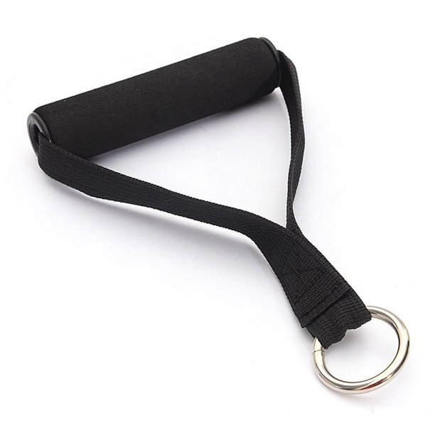 SANWOOD Fitness Handles D Shape Elastic Tricep Rope Handle Handgrip