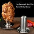 thumbnail image 4 of Chicken Beer Can Holder, Stainless Steel Vertical Roaster Stand For Grilling Chicken, Works With Beer Cans, Soda Cans For Backyard Bbqs, Picnics, Camping Trips, 4 of 7