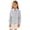 0-Grey305, variant on Hiijoy Kids Striped Shirt Long Sleeve Button Down Tops with Pocket Kids Casual Fall Shirt