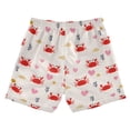 thumbnail image 2 of Crabs Shell Pattern Swim Trunks Quick Dry Beach Pool Board Shorts Lightweight Stylish Print Sizes 2T to XL, 2 of 8