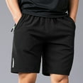 thumbnail image 6 of HCNTES Men's Gym Workout Shorts Mesh Lightweight Pants Training Running Sports Jogger with Pockets(Black,3XL), 6 of 8