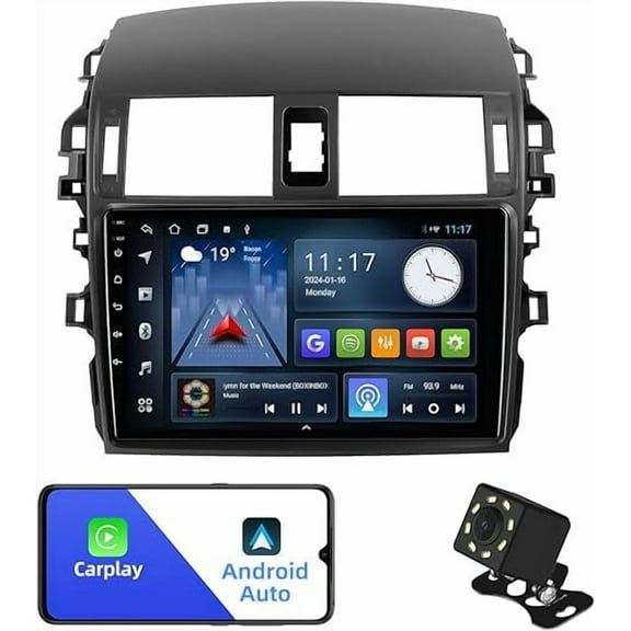 2 32G 9 inches Android 12 Car Stereo for Toyota Corolla 2009-2013 IPS Touchscreen Car Radio