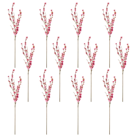 12 Pack: Pink Peach Blossom Stem by Ashland