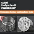 thumbnail image 7 of BinKFF Gutter Guard Leaf Filter Gutter Strainer & Downspout Guard - Better Than Roof Gutter Screen - Gutter Drain Cover & Gutter Down Spout Rain Protector, 4.9 inchs, 7 of 7