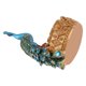 thumbnail image 2 of vintage ashtray handcraft ashtray handcraft resin ashtray peacock modeling ashtray peacock resin tray Creative Handcraft Peacock Modelling Resin Ashtray Succulent Plants Pot Home ANGGREK Otros, 2 of 8