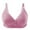 Light Pink, variant on Cotton Thin Push Up Bras for Middle and Elderly Trendy Embossed No Show Underwear Women's Wireless Bralettes