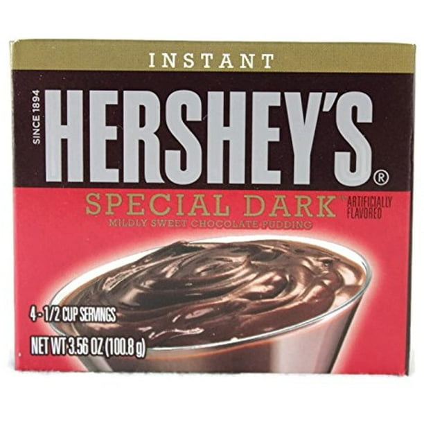 Hersheys Special Dark Chocolate Instant Pudding (4 Pack)