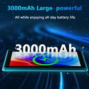 Android Tablet 7 inch, Android 14 Tableta 32GB ROM Tablets PC,1TB SD Expansion , Quad-core Processor 8GB (4+4Expansion) RAM 1280x800 IPS HD Touchscreen Dual Camera Tablets, Support WiFi, BT, 3000 m