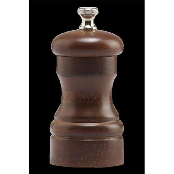 Chef Specialties 4150 4 in. Capstan Pepper Mill, Walnut