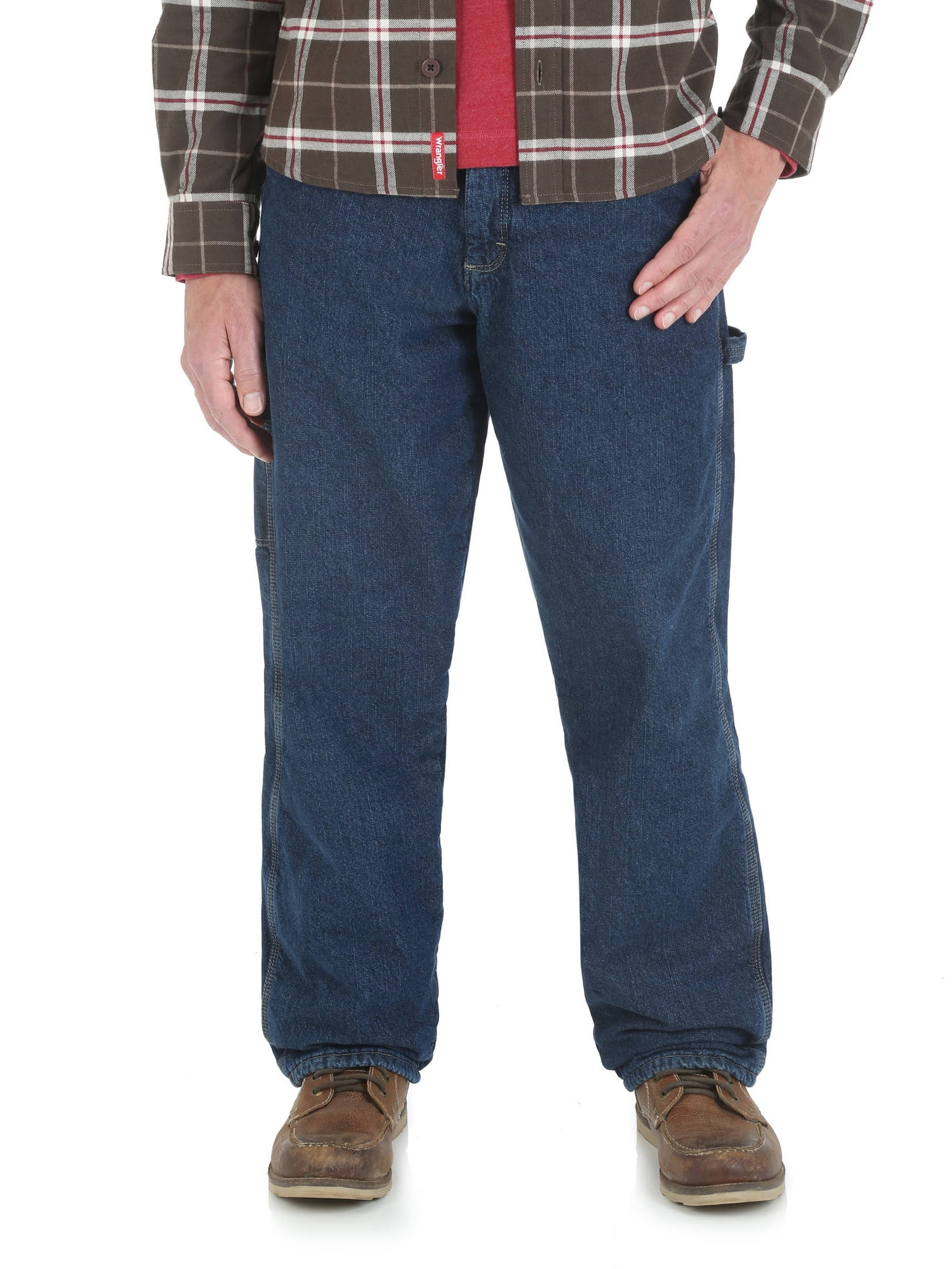 Big Men's Fleece Lined Carpenter Jean 