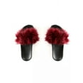 thumbnail image 2 of Faux Fur Slides, 2 of 2