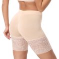 thumbnail image 2 of XIAONU Women's Lace Safety Shorts Stretch Fit Casual Bottoms, 2 of 6