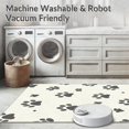 thumbnail image 5 of ODIKA 2'x3' Machine Washable Non-Slip Area Rug, Graphic White High Traffic Rug, White, 1056040, 5 of 5
