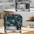 thumbnail image 3 of TSOVTHRID Butterfly Forest Camo Print Microwave Cover for Countertop Convection Ovens, Dustproof Small Electrical Appliance Protector Kitchen Decor, 18.25"W x 14.5"D x 11"H, S, 3 of 7