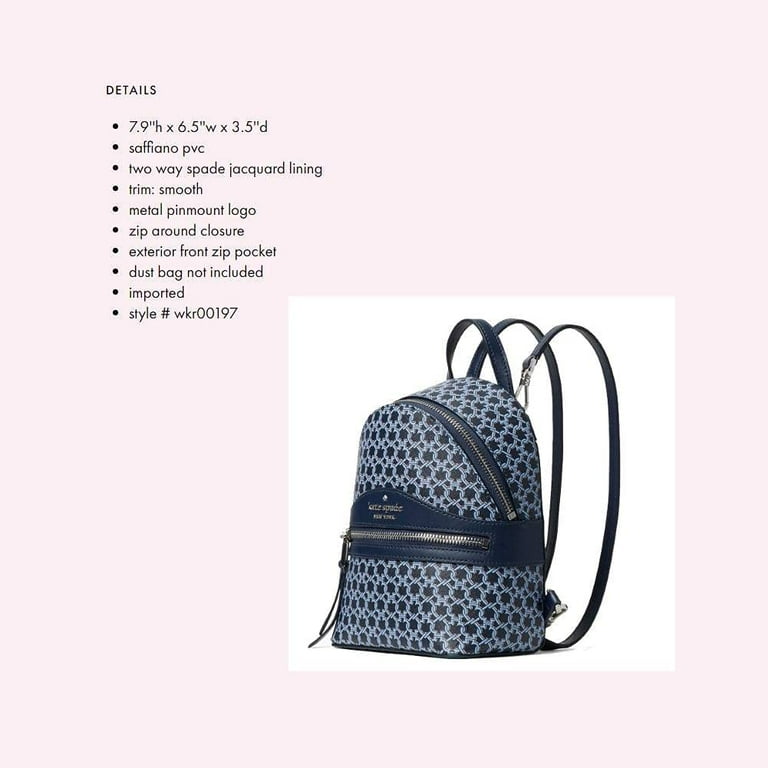 Kate Spade Bags | Kate Spade Mini Convertible Backpack | Color: Blue | Size: Os | Nessiepick's Closet