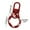 L 【1 Keychain】, variant on Colorful Donut Keychains Spring Hook and Door Knob Combo with Enamel Coating for Easy Identification and Secure Attachment Perfect for Junior Backpacks and Home Organization Sopatenor