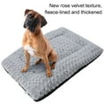 thumbnail image 6 of Reversible Self-Warming Pet Pad, Heated Cat Dog Bed Mat for Indoor Outdoor Use, Machine Washable Thermal Cuddle Blanket for Small Medium Pets, Dark Gray, 6 of 9