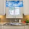 thumbnail image 3 of Valance 54x18In Kitchen Curtain Living Room Curtain Bedroom Curtain Balcony Door Curtain Utility Room Curtain Blue Sky and Clouds, 3 of 6