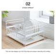 thumbnail image 1 of fastboy Kitchen Shelf Organizer Dishes Drying Sink Drain Kitchen Storage Countertop Utensils Holder, 1 of 7