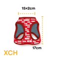 thumbnail image 2 of Pechera para Perro Jack Pet Emoticon Rojo Extra Chico, 2 of 3