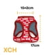 thumbnail image 2 of Pechera para Perro Jack Pet Emoticon Rojo Extra Chico, 2 of 3