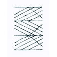 thumbnail image 2 of Vess, June Erica 15x18 White Modern Wood Framed Museum Art Print Titled - Geometric Meditation II, 2 of 4