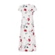thumbnail image 5 of Vestido ajustado de manga corta con cuello en V para mujer, estilo informal, a la moda Fridja qw6865, 5 of 8