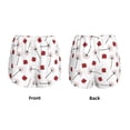 thumbnail image 5 of Lsque Ladybug With Dandelion Printed Women's Running Shorts with Liner Pockets,Elastic Quick Dry Workout Athletic Gym Yoga Shorts,Womens High Waist Shorts-Medium, 5 of 9