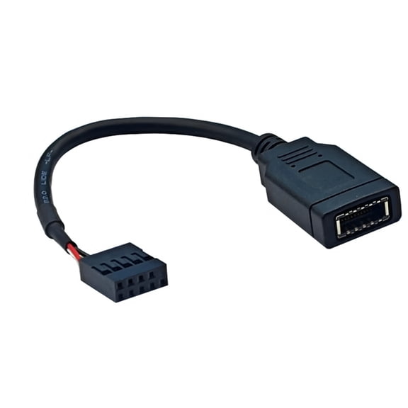 WINDLAND Type E Adapter Cable 9PIN USB To Front Type C Connectors 9Pin to Type E Motherboard Header For Seamlessly Integration