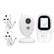 thumbnail image 1 of 2inch HD Video Baby Monitoring Camera with Back Clip Two Way Talk Night Vision Lullaby Wireless Baby Sitter Camera 100‑240V Plug, 1 of 4