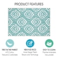 thumbnail image 3 of 2 x 3 Foot Heavy Duty Low Pile Area Rug - Ultra-Thin Non Slip Area Rug - Washable Cotton Indoor Rug for Front Door Foyer Rug for Entryway, 3 of 7