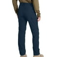 thumbnail image 4 of TrdSipl Cargo Pants for Men Waterproof Zip Off Convertible Pants Quick Dry Stretch Light Weight Outdoor Pant Dark Blue L, 4 of 7